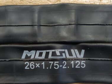 Велокамера Motsuv 26x1,75-2,125