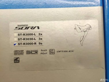 SHIMANO Манетка шоссейная sora ST-R3000-R 9S